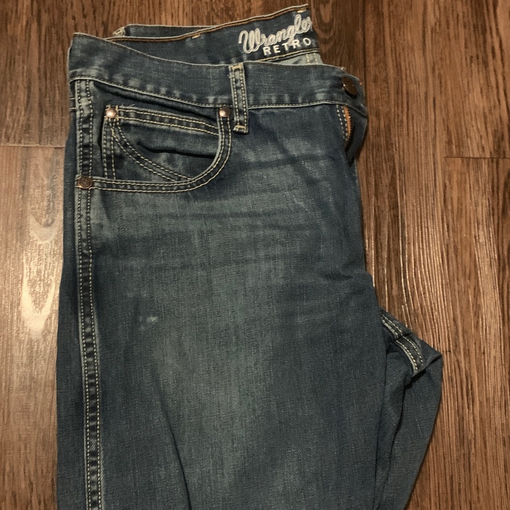 Wrangler Men’s Retro Relaxed Boot Jean 33X32